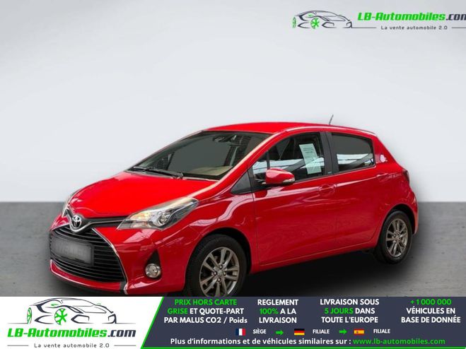 Toyota Yaris 100 VVT-i BVM Rouge de 2016