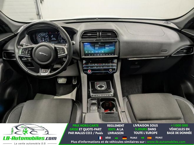 Jaguar F Pace 3.0 D - 300 ch AWD BVA Blanc M�tallique de 2019