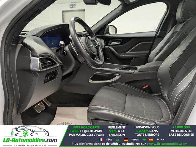 Jaguar F Pace 3.0 D - 300 ch AWD BVA Blanc M�tallique de 2019