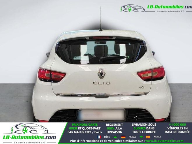 Renault Clio dCi 90 BVM Blanc de 2016