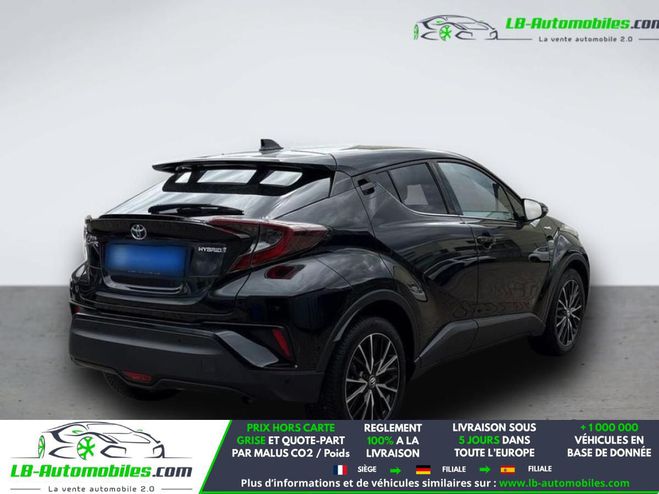 Toyota C HR Hybride 1.8L 122 ch BVA Noir M�tallique de 2019