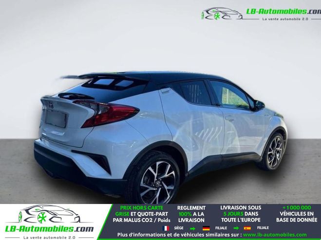 Toyota C HR Hybride 1.8L 122 ch BVA Blanc M�tallique de 2019