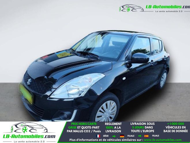 Suzuki Swift 1.2 VVT 4x4 94ch Noir de 2015