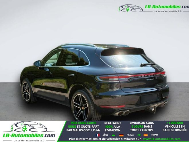 Porsche Macan S 3.0 354 ch Noir M�tallique de 2019