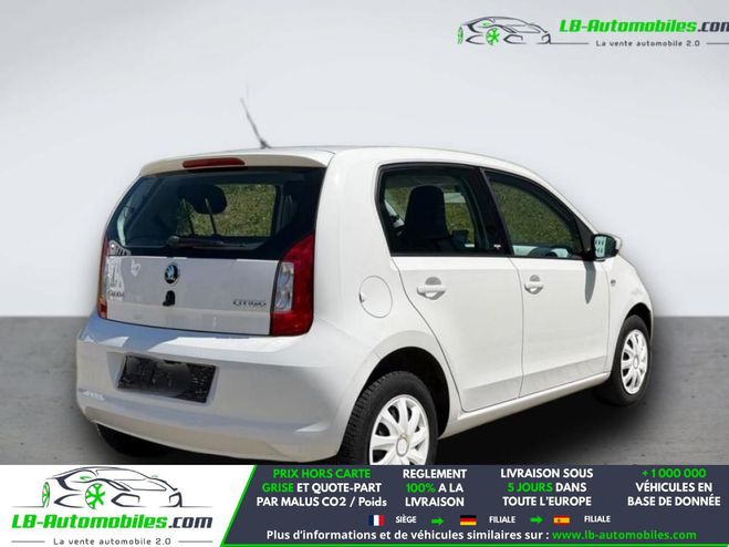 Skoda Citigo 1.0 12v MPI 60 ch BVM Blanc de 2016