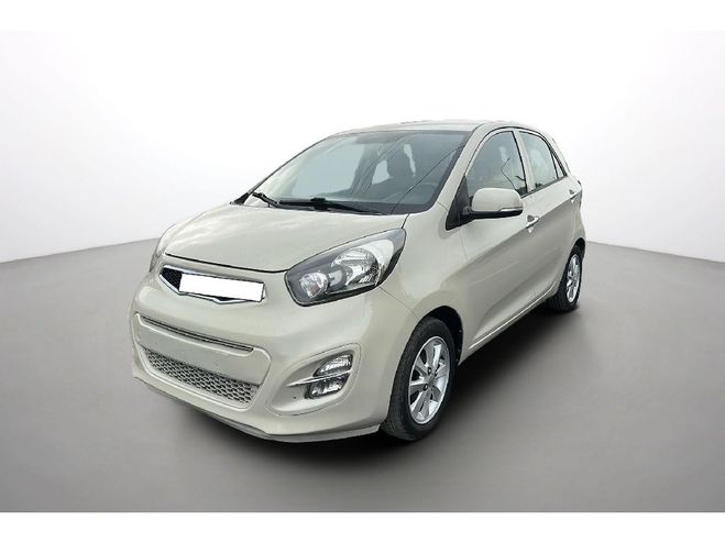 Kia Picanto 1.25L 85 ch Premium BVA BLANC NACRE de 2013