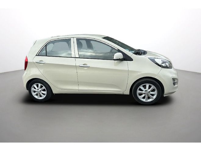 Kia Picanto 1.25L 85 ch Premium BVA BLANC NACRE de 2013