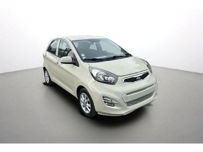 Kia Picanto 1.25L 85 ch Premium BVA BLANC NACRE de 2013