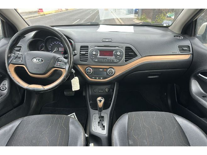 Kia Picanto 1.25L 85 ch Premium BVA BLANC NACRE de 2013