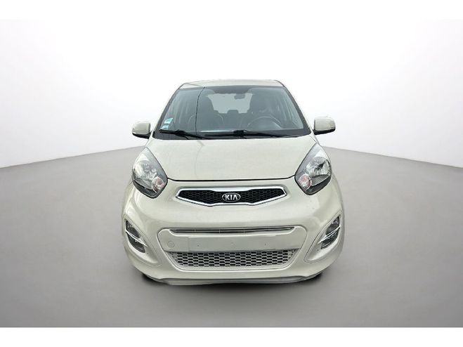 Kia Picanto 1.25L 85 ch Premium BVA BLANC NACRE de 2013