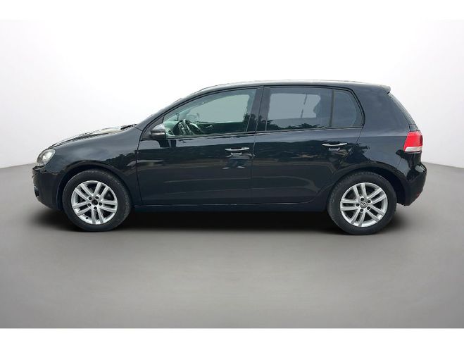Volkswagen Golf VI 1.6 TDI Comfortline BlueMotion Tech Noir de 2011