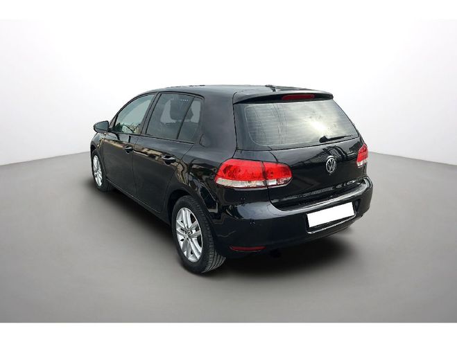 Volkswagen Golf VI 1.6 TDI Comfortline BlueMotion Tech Noir de 2011