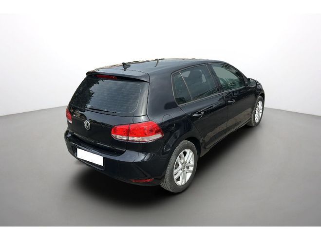 Volkswagen Golf VI 1.6 TDI Comfortline BlueMotion Tech Noir de 2011