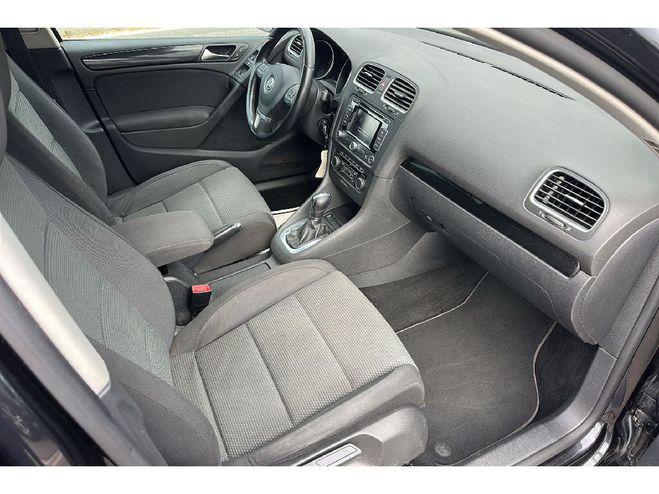 Volkswagen Golf VI 1.6 TDI Comfortline BlueMotion Tech Noir de 2011