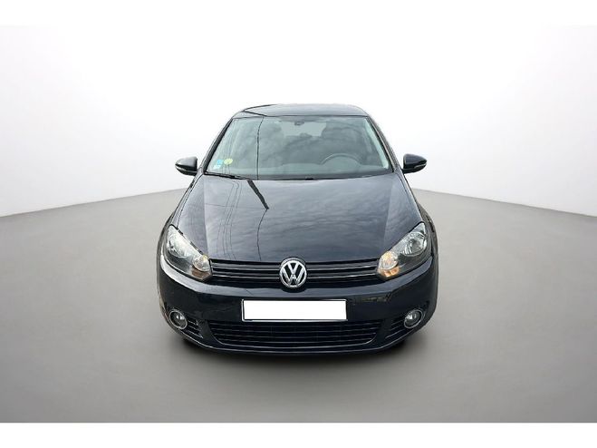 Volkswagen Golf VI 1.6 TDI Comfortline BlueMotion Tech Noir de 2011