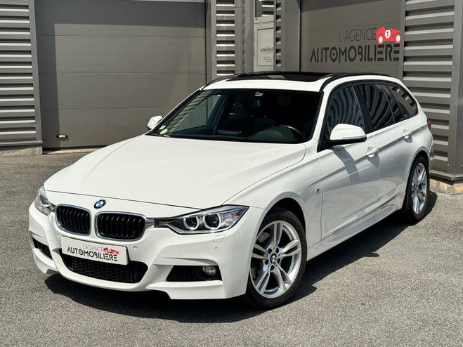 BMW Serie 3 Touring 320dA xDrive 184ch M Sport Blanc de 2014