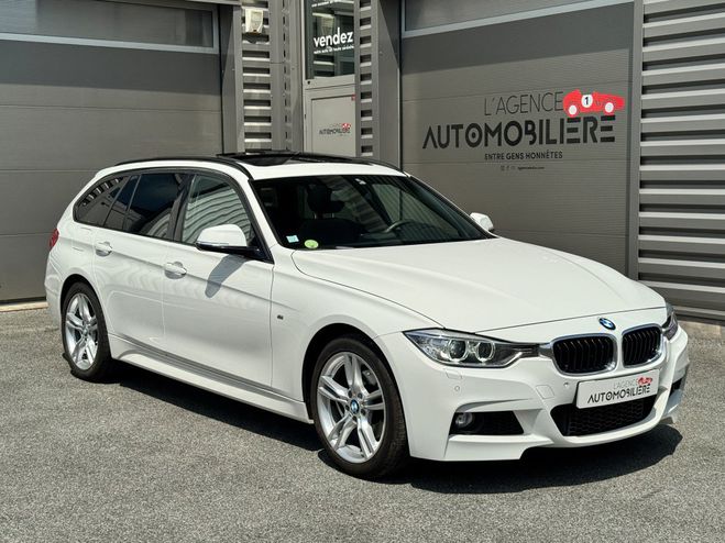 BMW Serie 3 Touring 320dA xDrive 184ch M Sport Blanc de 2014