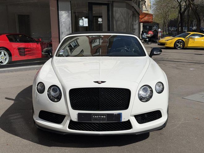 Bentley Continental GTC Cabriolet 4.0i V8 - BVA S PHASE 2 BLANC de 2014
