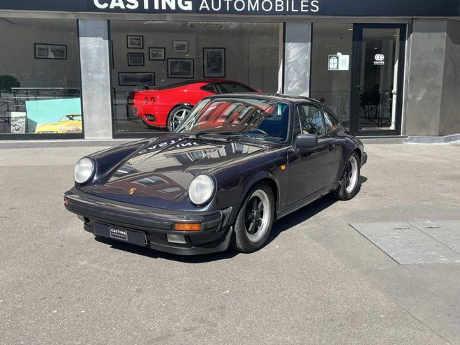 Porsche 911 3.2i - 217 TYPE G COUPE Carrera BLEU FONCE de 1986