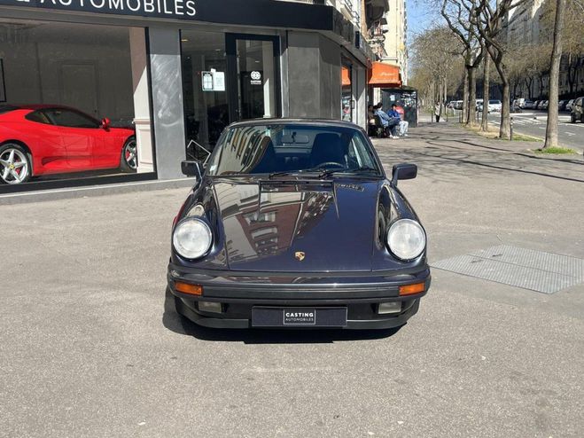 Porsche 911 3.2i - 217 TYPE G COUPE Carrera BLEU FONCE de 1986