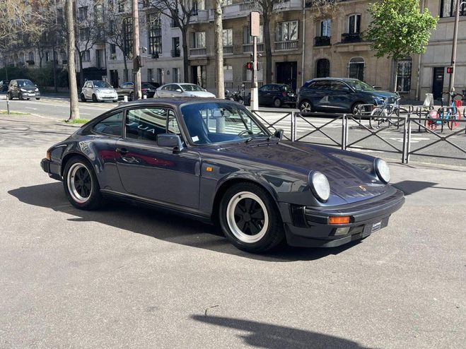Porsche 911 3.2i - 217 TYPE G COUPE Carrera BLEU FONCE de 1986