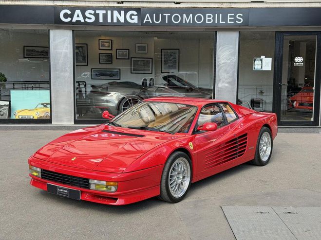 Ferrari Testarossa  ROUGE de 1989