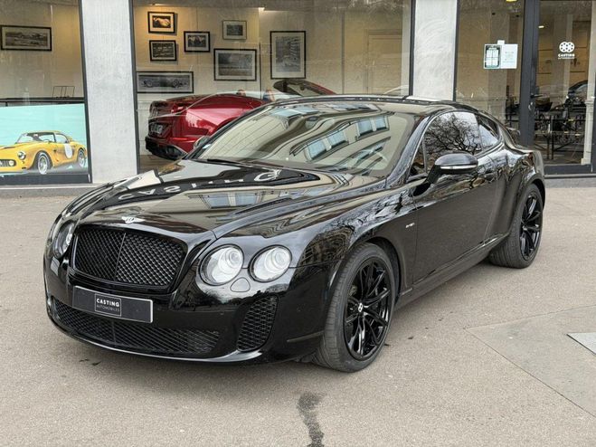 Bentley Continental GT 6.0i W12 - BV Quickshift COUPE Supers NOIR de 2010