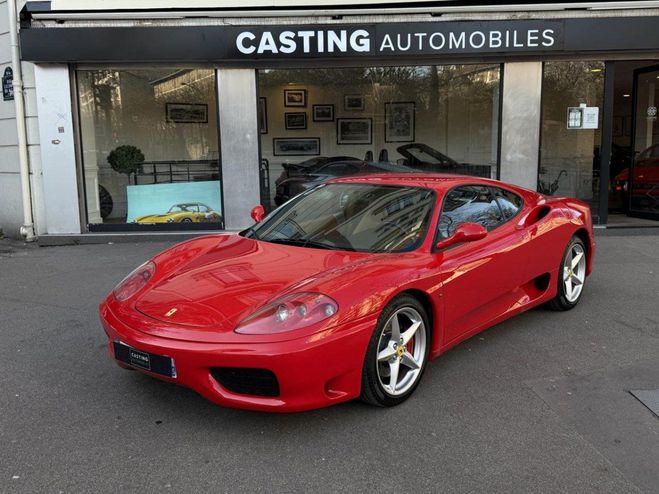 Ferrari 360 Modena F360 COUPE boite mecanique ROUGE FONCE de 2001