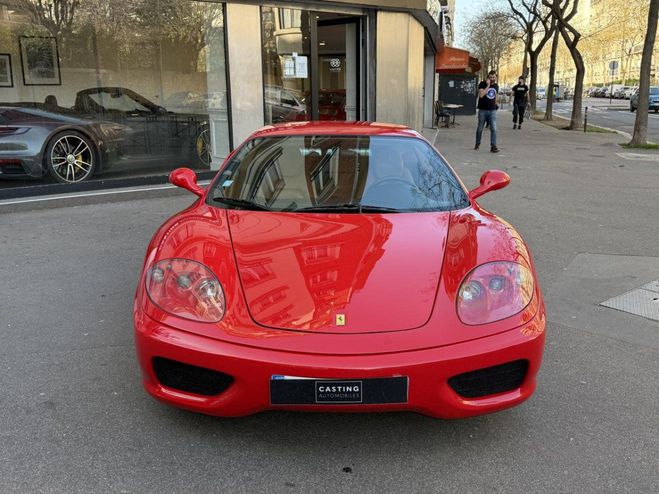 Ferrari 360 Modena F360 COUPE boite mecanique ROUGE FONCE de 2001