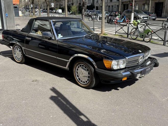 Mercedes 560 SL Noir de 1987