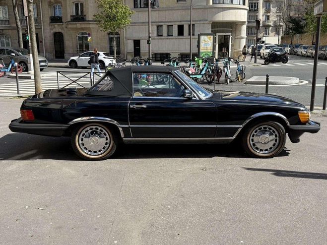 Mercedes 560 SL Noir de 1987