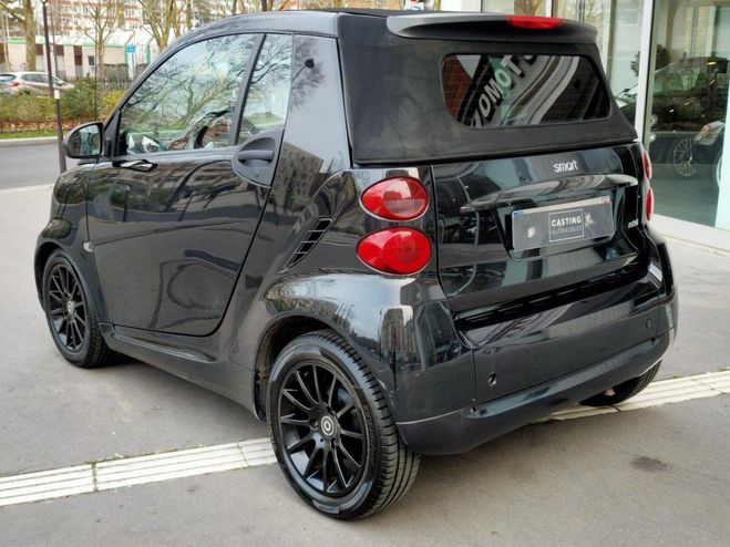 Smart Fortwo Cabrio 1.0i - 71 mhd - BV Softouch CABRI NOIR de 2012