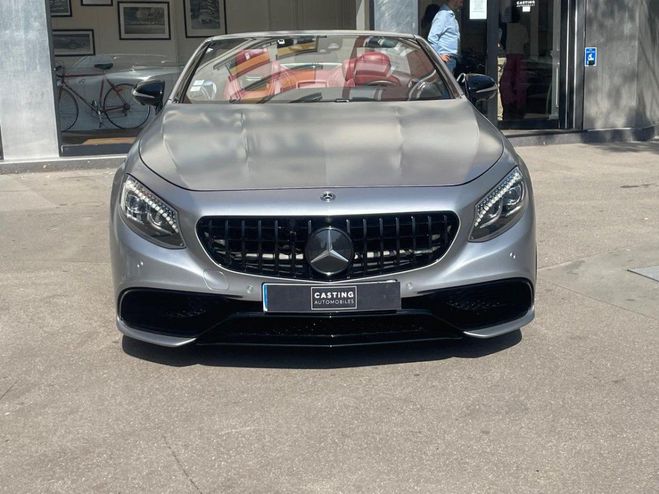 Mercedes Classe S Cabriolet 63 - BVA Speedshift MCT - BM 2 Gris de 2017