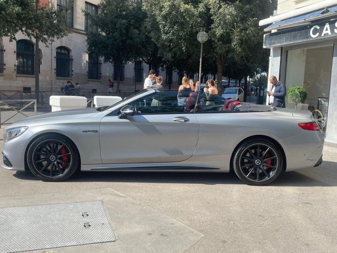 Mercedes Classe S Cabriolet 63 - BVA Speedshift MCT - BM 2 Gris de 2017