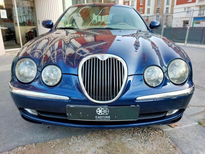 Jaguar S Type 2.5 V6 CLASSIQUE BA reserv�� professionn BLEU F de 2003
