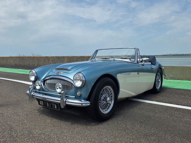 Austin healey 3000 BJ7 MKII OVERDRIVE Healey Blue de 1963
