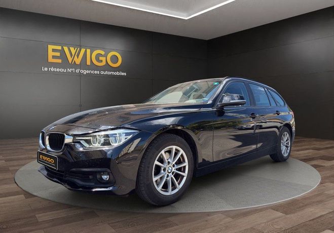 BMW Serie 3 TOURING 2.0 320 D 190 LOUNGE BVA ENTRETI Noir de 2018