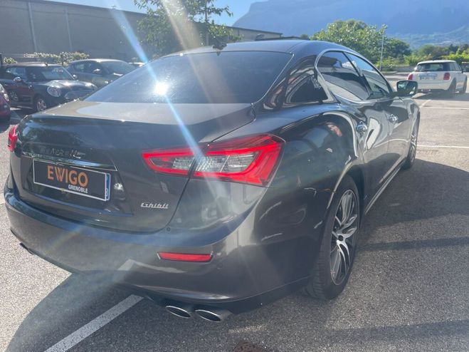Maserati Ghibli 3.0L V6 275ch - TOIT OUVRANT   CAMERA AV Gris de 2016