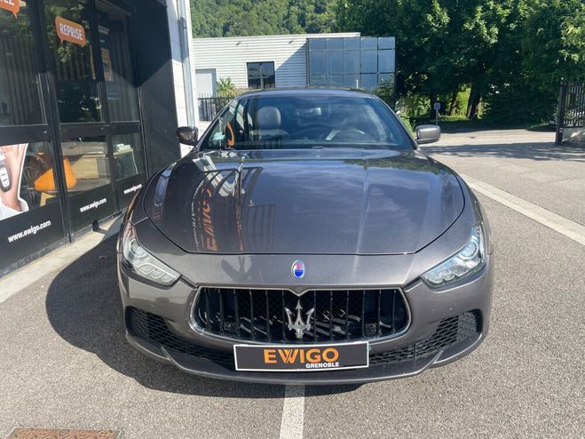 Maserati Ghibli 3.0L V6 275ch - TOIT OUVRANT   CAMERA AV Gris de 2016