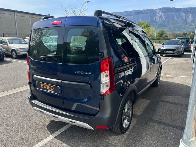Dacia Dokker COMBI STEPWAY 1.6L SCE 100ch / RADARS AR Bleu de 2019