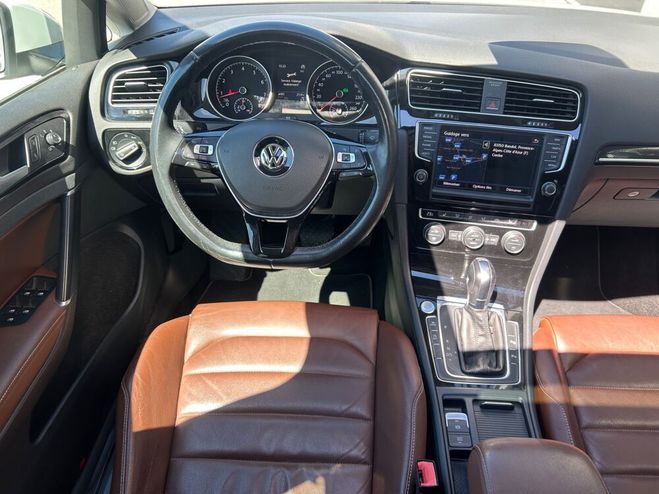Volkswagen Golf 1.4 TSI 150ch BLUEMOTION CARAT / TOIT OU Blanc de 2015
