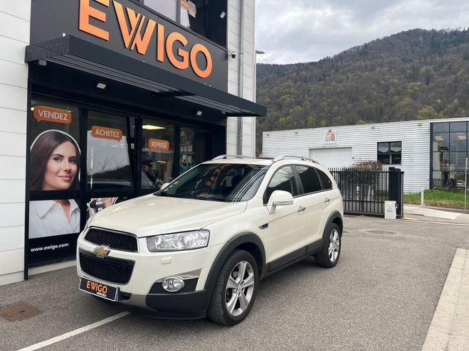 Chevrolet Captiva 2.2 VCDI 185ch LT PLUS 4x4 / 7 PLACES /  Blanc de 2012