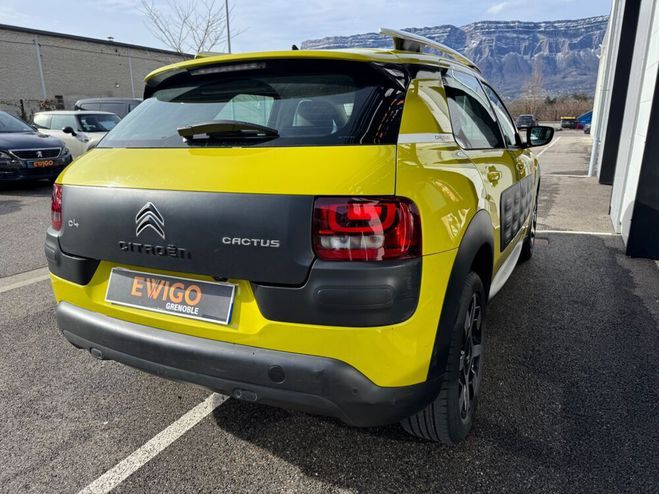 Citroen C4 Cactus 1.2L 82ch FEEL EDITION COURROIE NEUVE /  Jaune de 2015