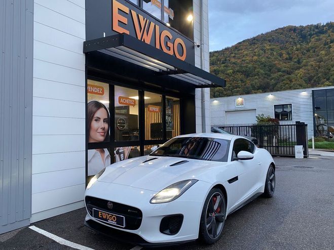 Jaguar F-Type COUPE 2.0L 300ch R-DYNAMIC CAMERA DE REC BLANC de 2017