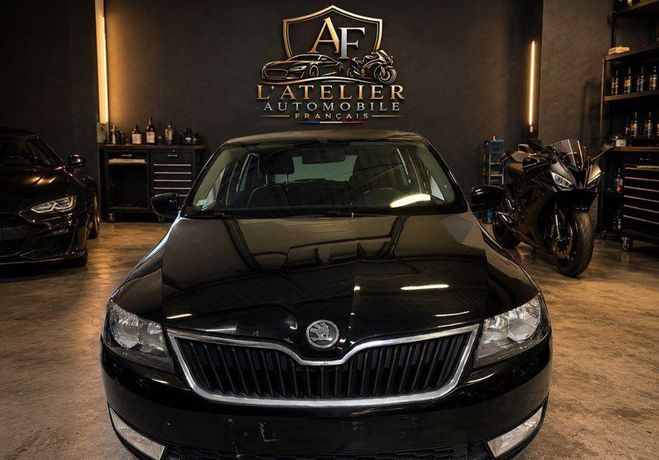 Skoda Rapid 1,6 TDI Soaceback Noir de 2014
