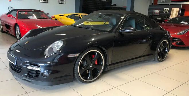 Porsche 911 (997) CABRIOLET 3.8 355 CARRERA 4S noir metal de 2007