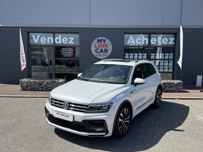Volkswagen Tiguan 2.0 TDI 4Motion 190 DSG 7 Black R-Line A BLANC de 2019
