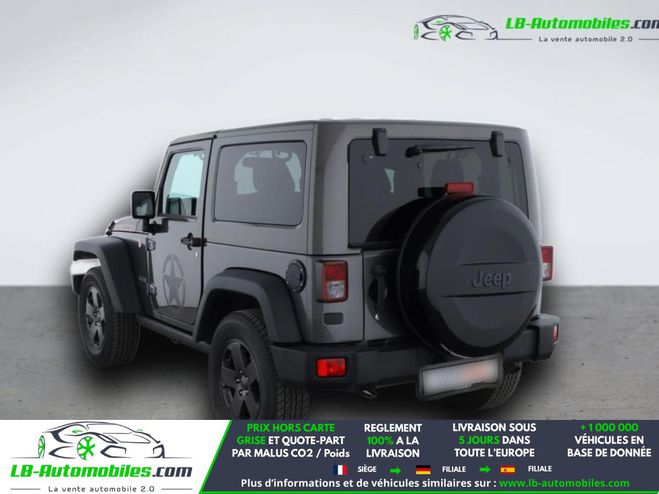 Jeep Wrangler 2.8 CRD 200 - BVA 3 Portes Gris M�tallique de 2018