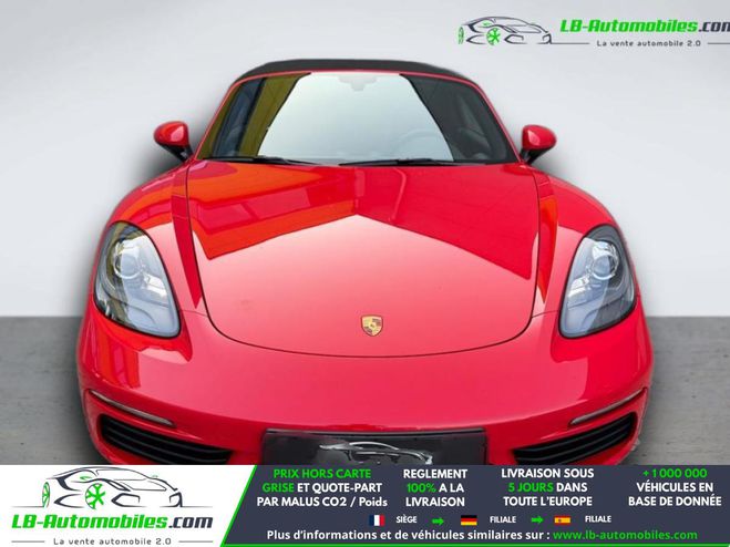 Porsche Boxster T 2.0i 300 ch Rouge M�tallique de 2016