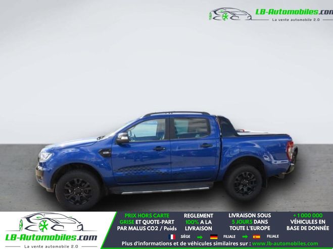 Ford Ranger DOUBLE CABINE 3.2 200 4X4 BVA Bleu M�tallique de 2019